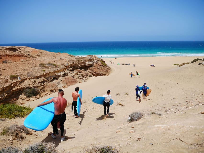 Learn to Surf in the north of Fuerteventura! - The limits of a sea-based activity