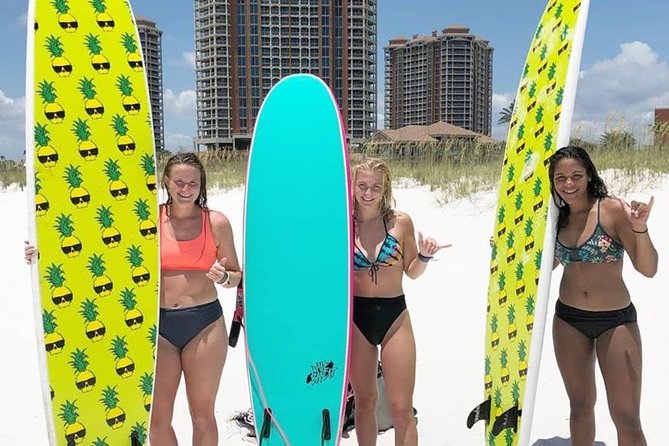 Learn to Surf - Navarre Beach - The first lesson happens on the sand