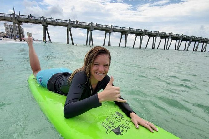 Learn to Surf - Navarre Beach - Weather, conditions, and the limits of a beach lesson