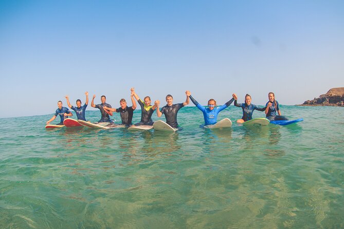 Learn to surf on the endless beaches in southern Fuerteventura - Booking, pickup, and cancellation details