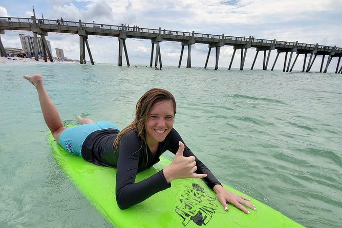 Learn to Surf - Pensacola Beach - Pensacola Beach practice in the water