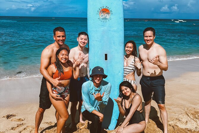Learn to surf with a local big wave rider on the North Shore of Oahu - Value in a 90-minute private lesson