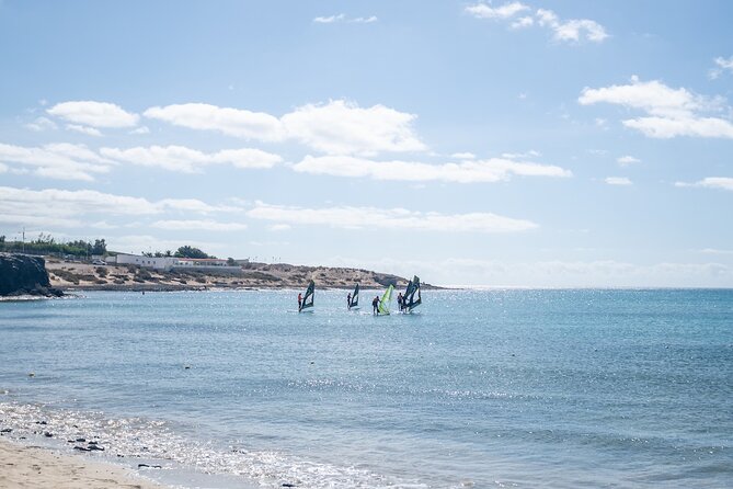 Learn to windsurf in the beautiful bay of Costa Calma - Why small groups matter here