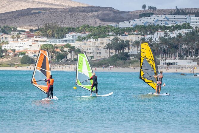 Learn to windsurf in the beautiful bay of Costa Calma - What two hours really gives you