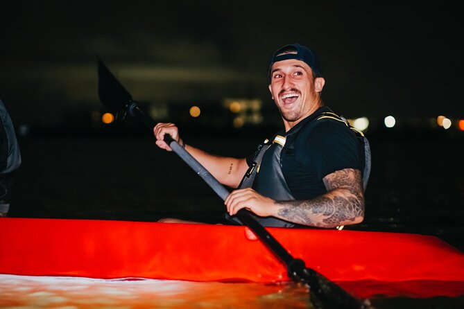 LED Bio Comb Jelly Clear Bottom Kayak or Paddleboard Tour! - What the Night Paddle Is Really Like