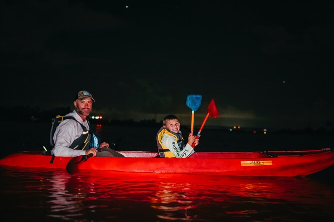 LED Bio Comb Jelly Clear Bottom Kayak or Paddleboard Tour! - When the Bioluminescence Appears