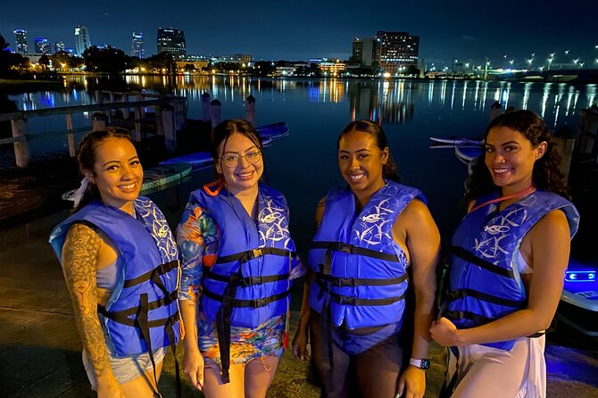 LED Glow in the Dark Clear Kayak or Paddleboard in Paradise - Photos, phones, and the small practical details