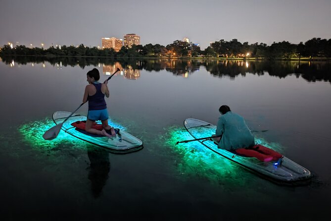 LED Glow in the Dark Clear Kayak or Paddleboard in Paradise - How wet and demanding is it?