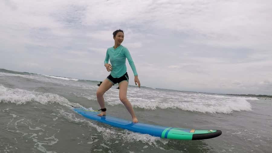 Legian Beach, Bali: Beginner or Intermediate Surf Lessons - The camera and the extra value in the price