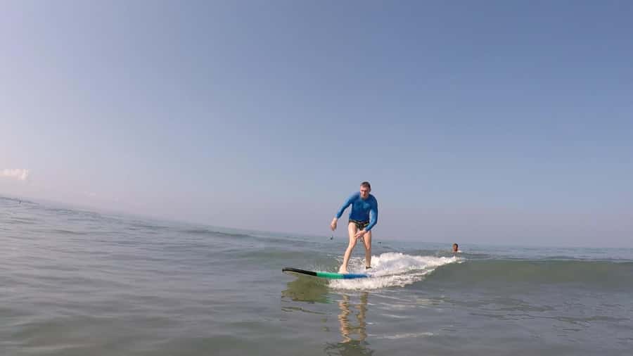 Legian Beach, Bali: Beginner or Intermediate Surf Lessons - Starting on land near Pullman Bali Legian Beach