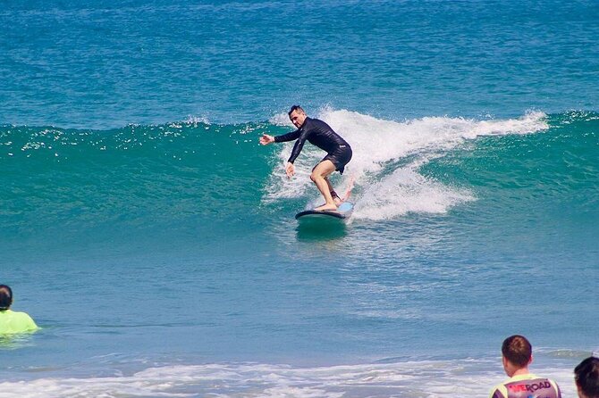 Legian Beach Bali Surf Lesson All Level 2 Hour with Pro Coach - Getting into the warm water