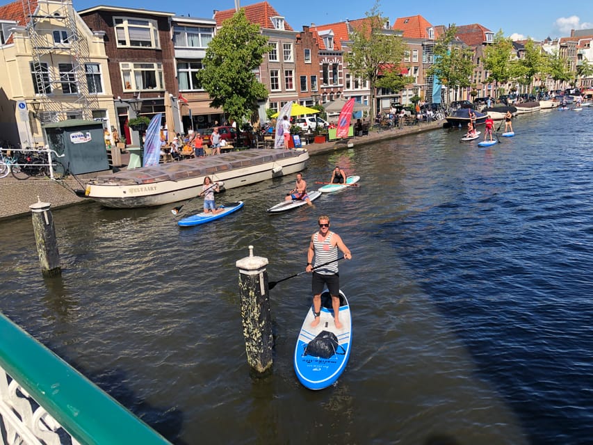 Leiden: Paddleboard Rental to Explore Leiden's Canals - Learning the basics before you paddle
