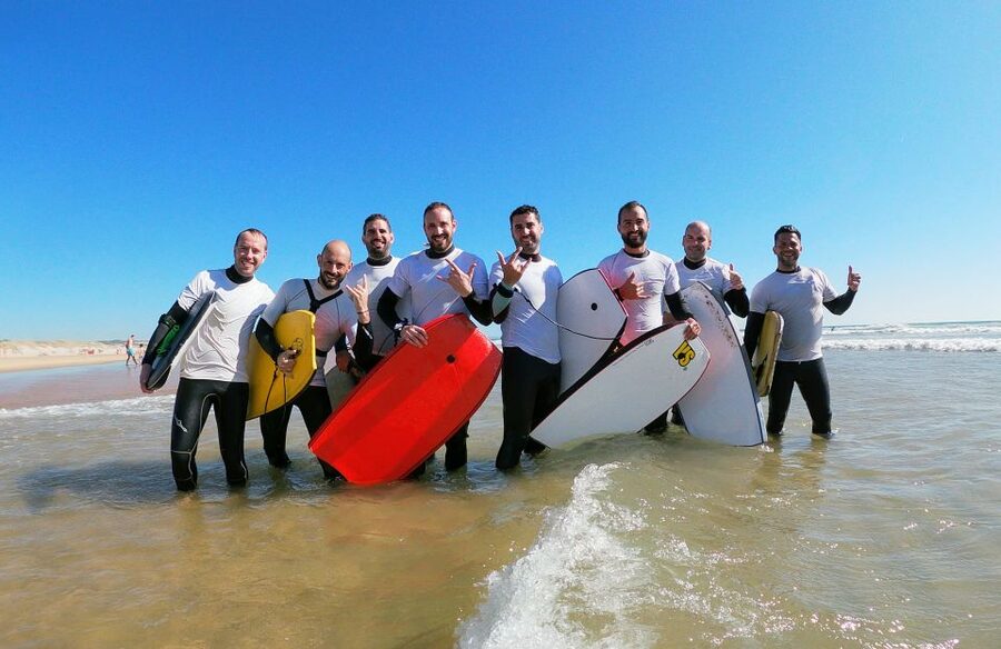 Lisbon Bodyboard Experience - Costa da Caparica and its fossil cliffs