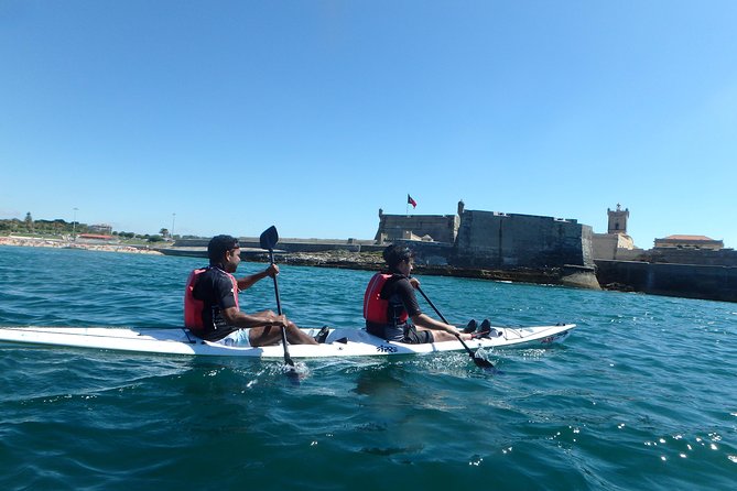 Lisbon by Sea Kayak or Surfski - Paddling toward São Julião da Barra