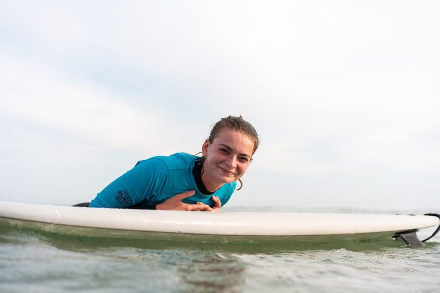 Lisbon Surf Class - Getting Set at Hurley Carcavelos