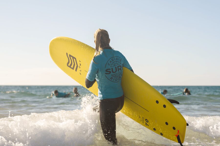 Lisbon Surf Class - Warm-Up and Shore Practice