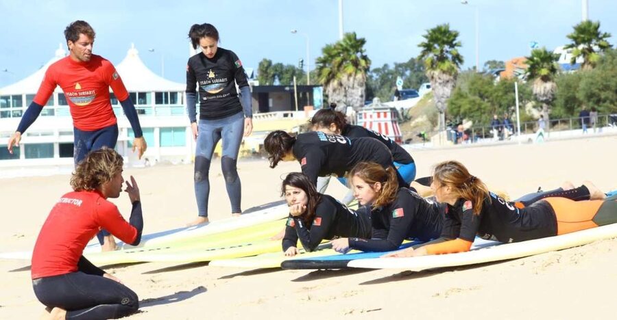 Lisbon: Surf Lesson - Why Carcavelos is a smart place for your first wave