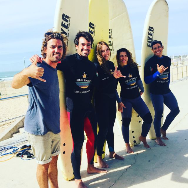 Lisbon: Surf Lesson - What the $47 price includes