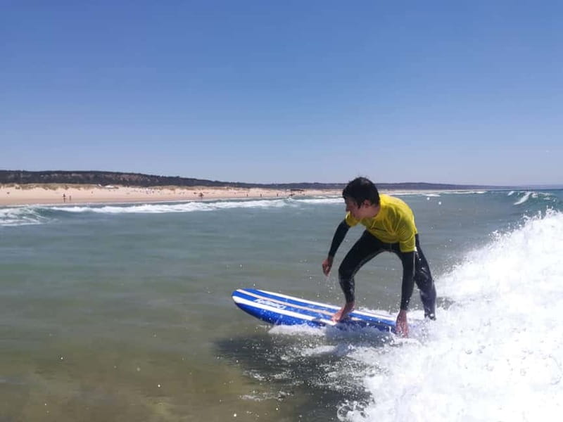 Lisbon: Surfing Lesson on Costa de Caparica Beach - Meeting at the parking lot with no transfer included