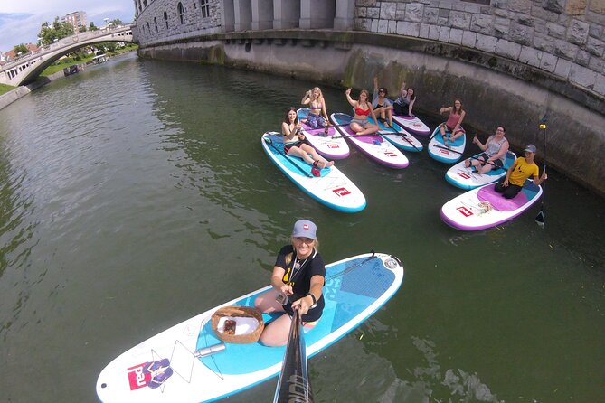 Ljubljana Stand-Up Paddle Boarding Lesson and Tour - The first lesson: balance before sightseeing