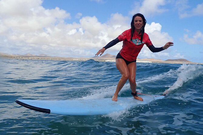 Longboard Private Surf Lessons in Caleta de Famara Spain - Video analysis gives you a second lesson