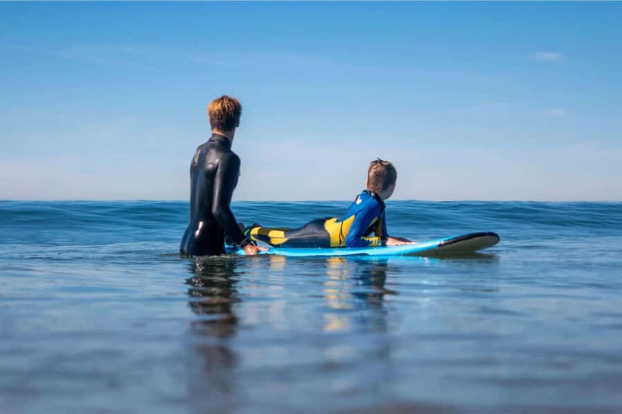 Los Angeles: Private Surfing Lesson with Equipment Rental - Starting on the sand before meeting the waves