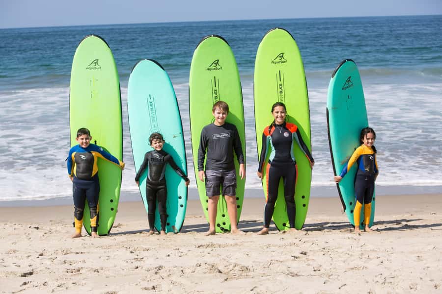 Los Angeles: Private Surfing Lesson with Equipment Rental - Learning the pop-up in the Pacific