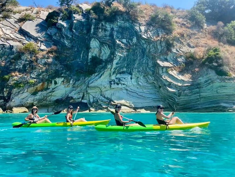 Lukova - Kroreza secret beaches and caves: Kayak & SUP Tour - The Lukova Caves and rocky coves