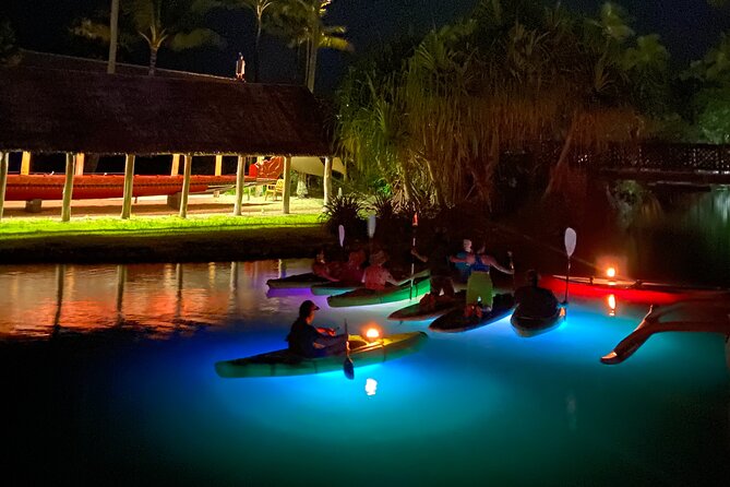 Lunar Legends Night Stand up Paddle Kayak Water Experience - Following the route through six island settings
