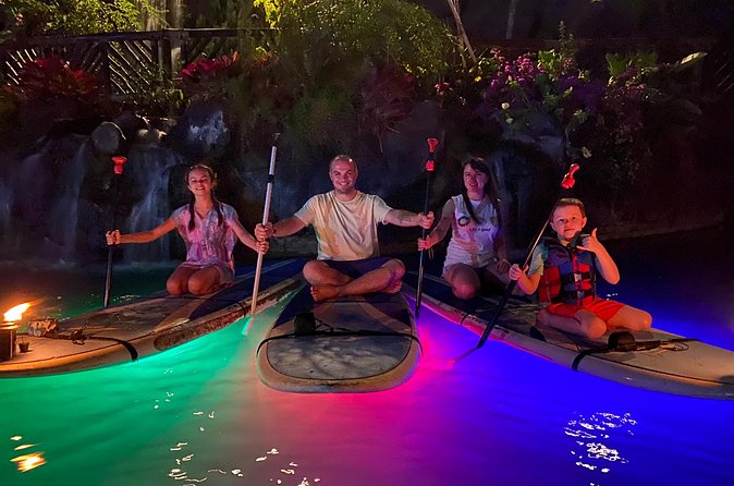 Lunar Legends Night Stand up Paddle Kayak Water Experience - How difficult is the paddling?