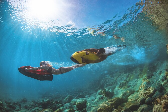 Luxury Water Toys Boat Tour ibiza - SEABOB- Paddle surf boards - Captains, service, and the human side of the trip