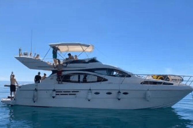 Luxury Yatch trips + Open Bar + Tapas + Paddle Surf + Snorkel - The real setting: Maro Cerro Gordo from the sea