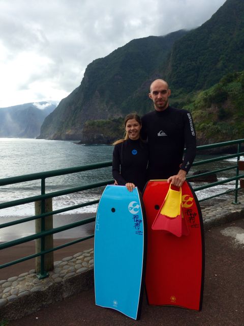 Madeira Island Bodyboard Experience - The drive from Funchal to the coast
