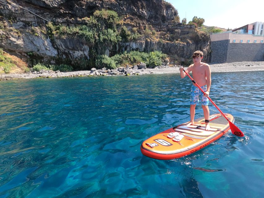 Madeira: Private Paddleboard & Snorkel - Starting at Câmara de Lobos Bay