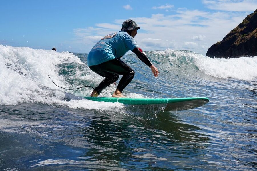 Madeira: Surf Lessons for All Levels - How stronger surfers use the lesson