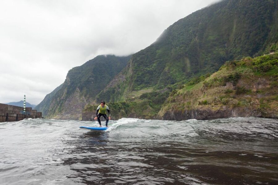 Madeira : Surfing Experience for all - Who will enjoy this most?