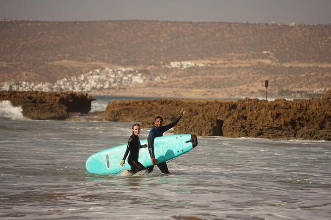 Magic Imouran Surf Lessons - The beach bungalow and the Moroccan tea finish