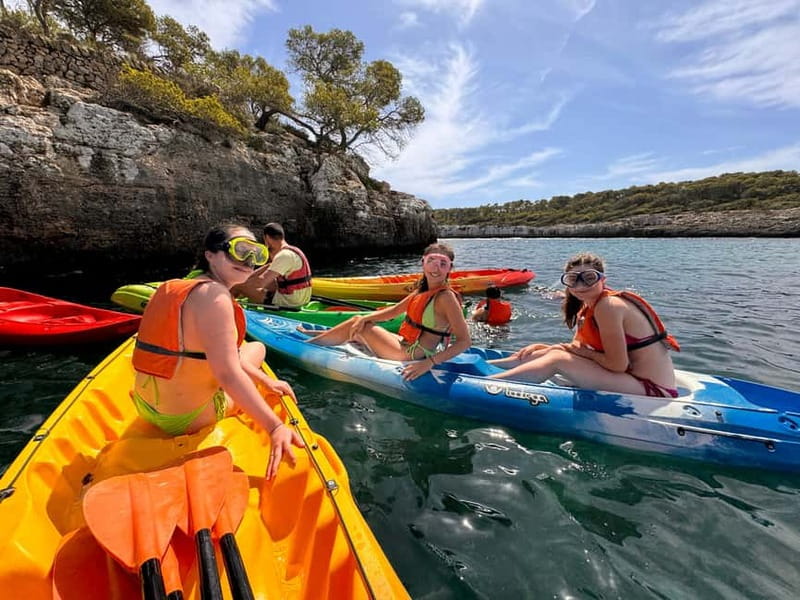 Mallorca: Kayak and Paddleboard Excursion Through Crystal Clear Caves - Cala Mondragó and Cala S’Amarador pause