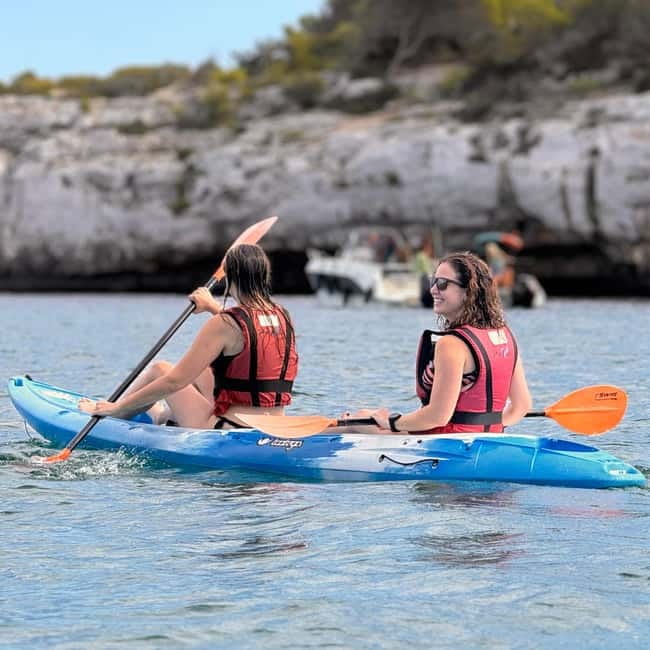 Mallorca: Kayak and Paddleboard Excursion Through Crystal Clear Caves - The return to Playa Barca