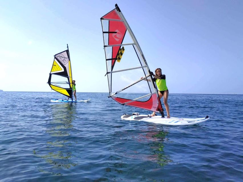 Mallorca: Private Windsurf Lesson - Who will enjoy this most?