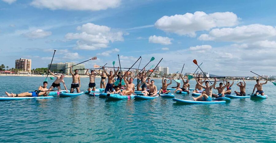 Mallorca: Stand Up Paddle Lesson (1H PRIVATE CLASS) - Learning to Stand on the Board in Palma Bay
