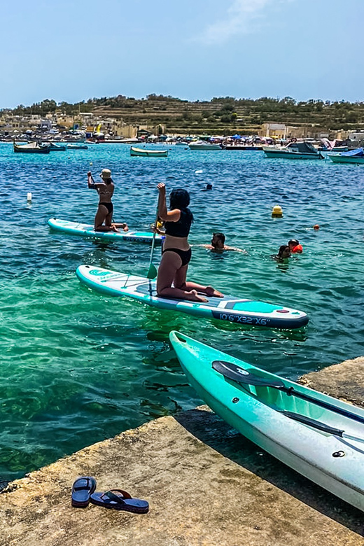 Malta: Guided SUP Tour - Starting at St Thomas Bay with the Right Expectations