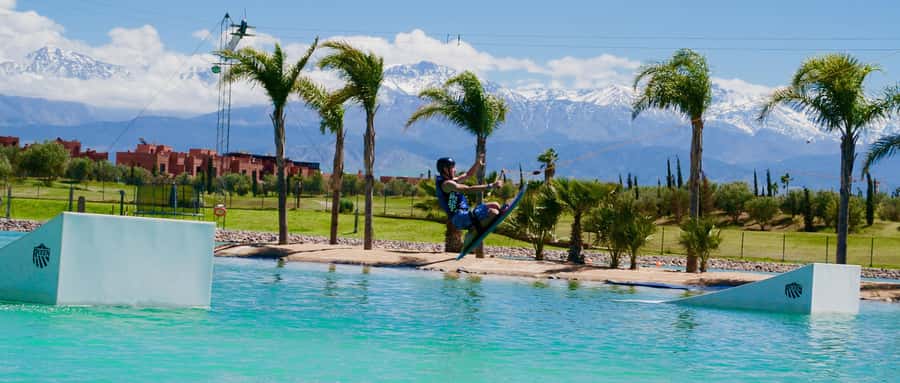 Marrakech: Cable Wakeboarding Experience - Leaving Marrakech for the cable park