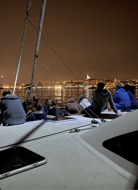 Marseille: Sunset Catamaran Tour with Stand-up Paddle & Wine - Swimming, snorkeling, and paddleboarding in a quiet cove