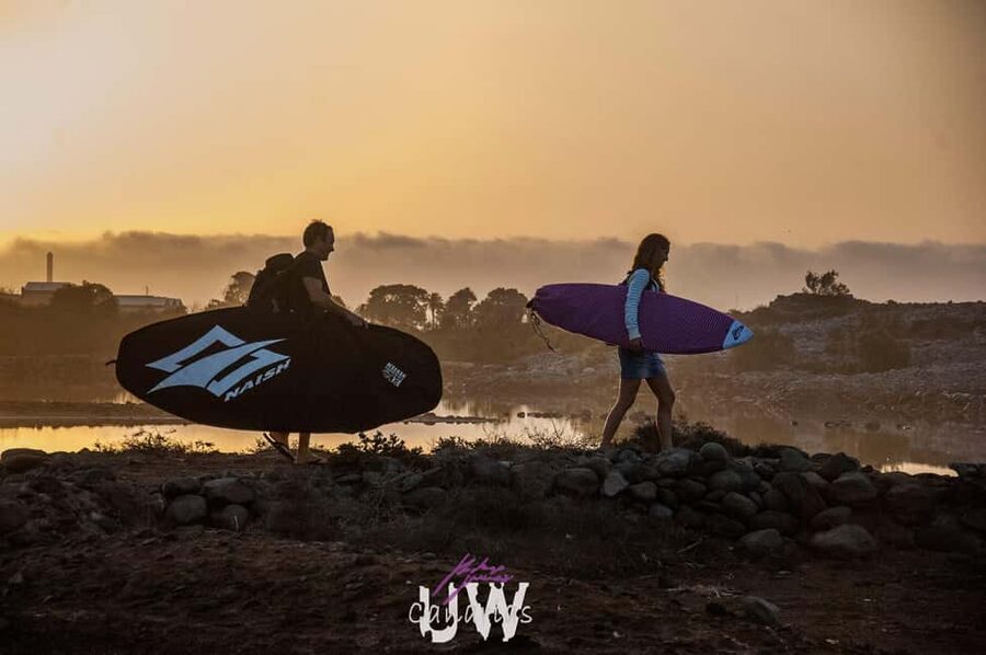 Maspalomas Signature Surf Experience – Gran Canaria - A snack, an ocean view, and a chance to recover