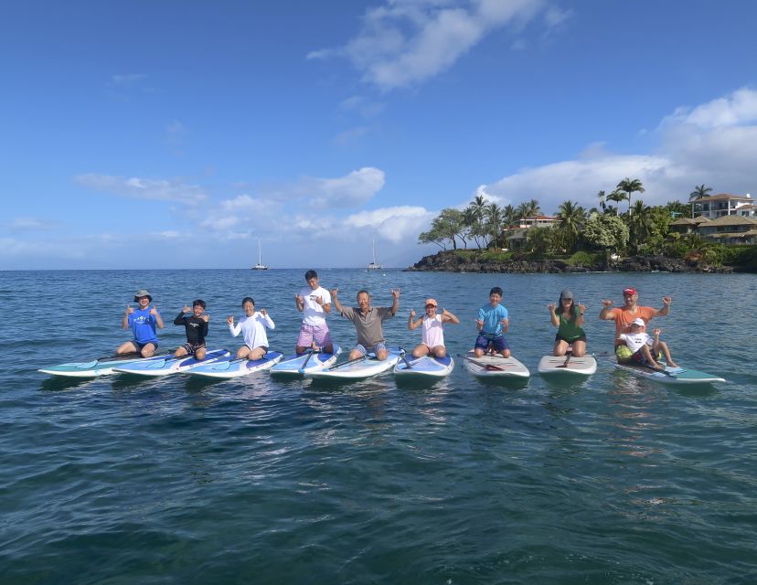 Maui: Beginner Level Private Stand-Up Paddleboard Lesson - Getting upright without rushing the lesson