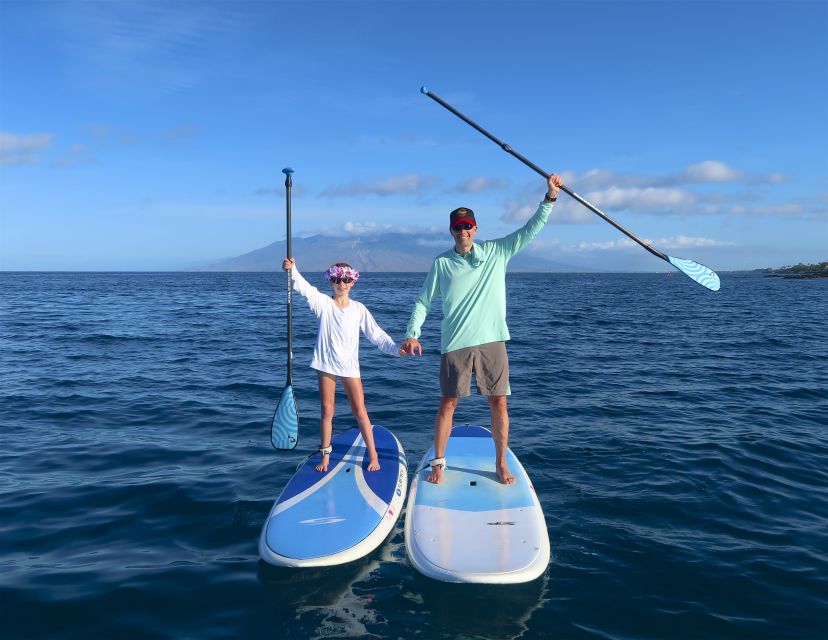 Maui: Beginner Level Private Stand-Up Paddleboard Lesson - Haleakala from the ocean