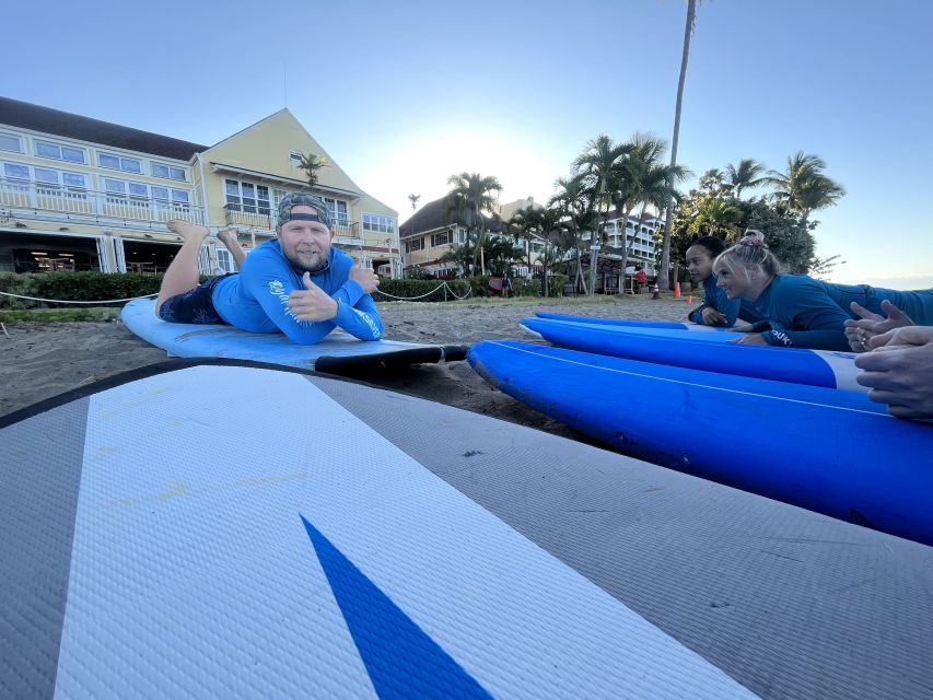 Maui Lahaina Group Surf Lesson - Gear-up, safety, and the first wave