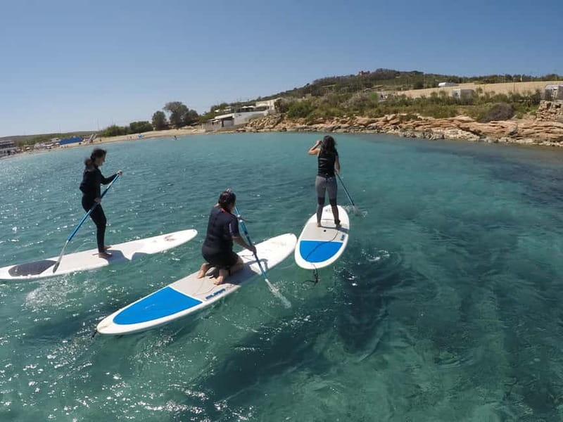 Mellieha: Stand-Up Paddleboarding Lesson - The First Few Minutes: Theory Before the Water