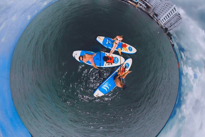 Miami Beach Paddleboard Rental with Instruction - Using the board, paddle, leash, and life vest